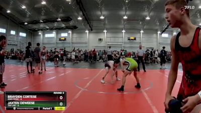 106 lbs Round 3 (4 Team) - Jaxten Deweese, 330 Lab vs Brayden Cortese, Ohio Titan