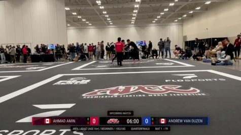 Ahmad Amin vs Andrew Van Duzen 2025 ADCC Niagara Open