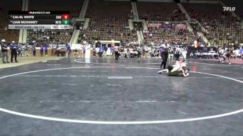 6A 113 lbs Quarterfinal - Cal-el White, Saraland vs Liam Mckinney, Wetumpka