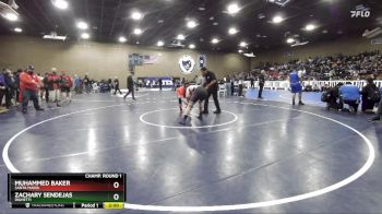 215 lbs Champ. Round 1 - Zachary Sendejas, Righetti vs Muhammed Baker, Santa Maria