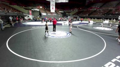 86 lbs Semis - Lyle Monteiro, Origin Training Center vs Stevie Graybill