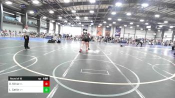 285 lbs Round Of 16 - Dominic Silvia, MA vs Lane Catlin, WY