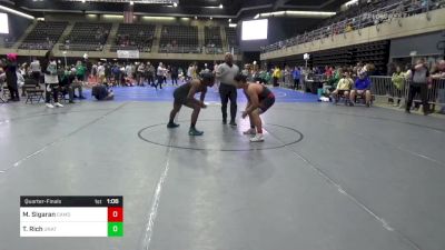 171 lbs Quarterfinal - Miguel Sigaran, Camden vs Tristen Rich, Unattached