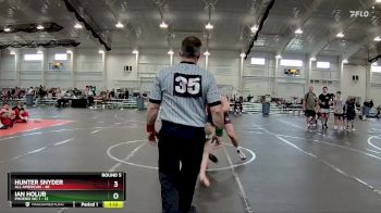 190 lbs Round 5 (6 Team) - Hunter Snyder, All American vs Ian Holub, Phoenix WC 1