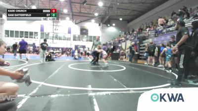 100 lbs Rr Rnd 3 - Kade Church, Skiatook Youth Wrestling vs Sam Satterfield, Tulsa Blue T Panthers