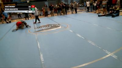 127-140 lbs Round 2 - Judd Morby, Sanderson Wrestling Academy vs Ryan Doucette, Talons