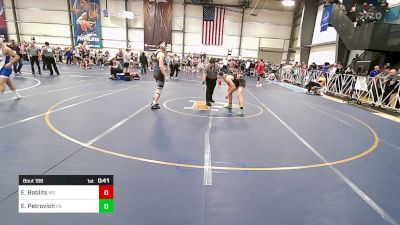 145 lbs Consi Of 8 #2 - Evan Boblits, MD vs Evan Petrovich, PA