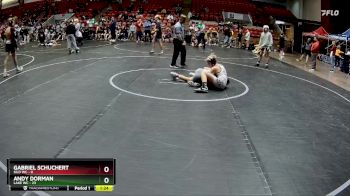 92 lbs Round 4 (6 Team) - Andy Dorman, Lake WC vs Gabriel Schuchert, Silo WC