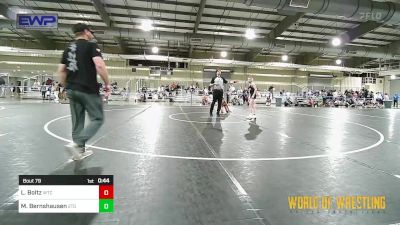 92 lbs Consi Of 8 #1 - Laetyn Boltz, WTC vs Miley Bernshausen, 2TG