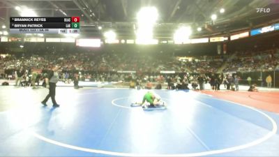 5A 98 lbs Quarterfinal - Bryan Patrick, Lakeland vs Brannick Reyes, Blackfoot
