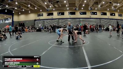 115 lbs Round 1 (4 Team) - Tyler VanBebber, Rough House vs Brayden Biggs, Legacy Dragons