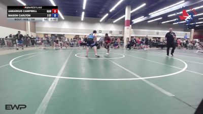 190 lbs Round Of 32 - Jamarkus Campbell, Global Wrestling Club vs Mason Carlton, 3 Style Wrestling