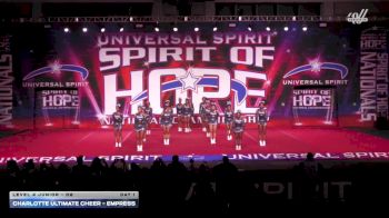 Charlotte Ultimate Cheer - Empress [2026 L4 Junior - D2 Day 1] 2026 Spirit of Hope Grand Nationals
