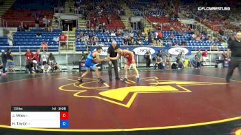 132 lbs Cons 16 #1 - Jack Milos, Illinois vs Hayden Taylor, Iowa