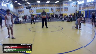 175 lbs Placement (16 Team) - Andrew Lopez, Eagle Empire vs Javier Lopez, Funky Monkey