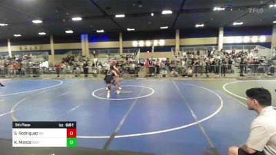 145 lbs 5th Place - Serenity Rodriguez, 951 Wc vs Kaiale'a Manzo, South Kona WC