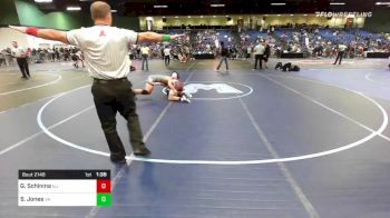 120 lbs Consi Of 64 #1 - Gino Schinina, NJ vs Sawyer Jones, VA