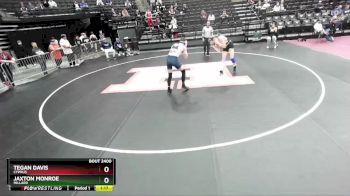 160 lbs Cons. Round 3 - Jaxton Monroe, Millard vs Tegan Davis, Cyprus
