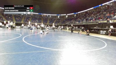 200 lbs Consy Pigtails - Jace Moore, Union City vs Gavin Crawford, Thomas Jefferson