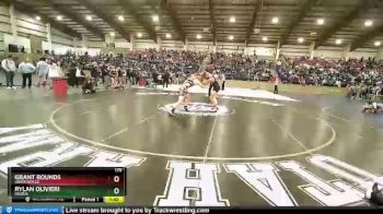 175 lbs Quarterfinal - Grant Rounds, Grantsville vs Rylan Olivieri, Ogden