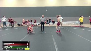 92 lbs Round 1 (6 Team) - Tate Goodson, Poquoson vs Kaden Stine, Terps Xpress