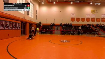 126 lbs Quarterfinal - Mostafa Tawoza, Lackawanna vs Wesley Stahl, North Tonawanda