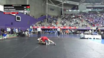 174 lbs Round 1 (16 Team) - Abe Bushong, Central vs Louis Paradiso, Johnson & Wales (RI)