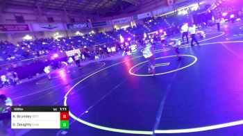 109 lbs Round Of 16 - Kamryn Brumley, Betterman Elite vs Gabriella Doughty, Gladiator Wr Acd