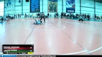 84 lbs Rd# 7- 10:45am Saturday Final Pool - Lawson Sparks, PA Blue vs Michael Woodard, NCWAY National Team