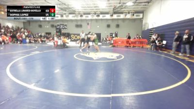 170 lbs Quarterfinal - Estrella Linares-Botello, Heritage vs Sophia Lopez, Upland