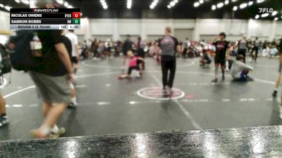 138 lbs Round 5 (6 Team) - Nicolas Owens, Backyard Brawlers Gold vs Samson Dobbs, Refinery Wrestling