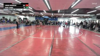 90 lbs Quarterfinal - Ruby Jones, Small Town Grims vs Orion Swanson, Team Real Life Wrestling