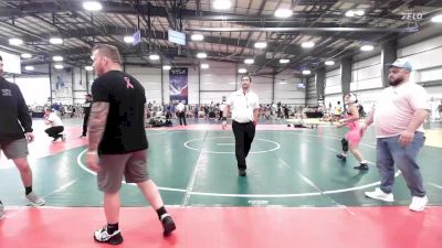 132 lbs Rr Rnd 2 - Jasmine Donello, PA DXI Elite vs Kinnley Smith, Illinois Cornstars