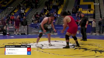 125 lbs Cons. Round 2 - Brandon Williams, Ragsdale High School Wrestling vs Jeremy Benton, New Jersey