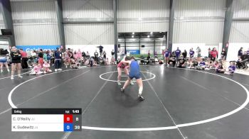 54 kg Semifinal - Caitlin O'Reilly, Jersey United Purple vs Kylie Gudewitz, Jersey United Pink