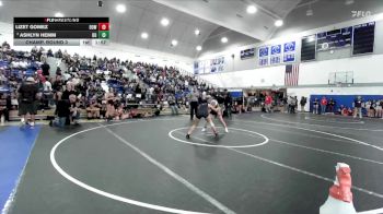 120 lbs Champ. Round 3 - Lizet Gomez, Downey vs Ashlyn Hemm, Del Oro