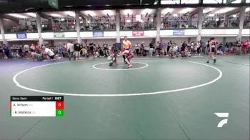 101-110 lbs Cons. Semi - Rayshaad Watkins, DeKalb WC vs Austin Wilson, Rhyno Academy Of Wrestling