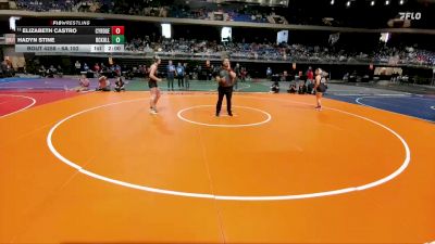 6A 152 lbs Semifinal - Elizabeth Castro, Cypress Ridge vs Hadyn Stine, Prosper Rock Hill