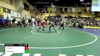 113 lbs Cons. Round 4 - Lazaro Lopez, Santa Ana vs Egan Anselmo, Aliso Niguel