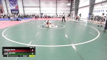 72 lbs Rd# 2 10:30am Friday - Thales Silva, Cali Red vs Alex Golden, Olympia