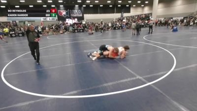 165 lbs Quarters - Kaden Harder, GI Grapplers vs Bo Reynolds, Alabama Takedown Academy