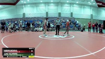 125 lbs Round 2 (6 Team) - Ahdon Nichols, Portage Wrestling Club vs Luke Kalwinski, Red Devil Pride Elite Wrestling