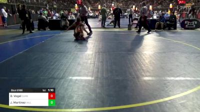 130 lbs Round Of 16 - Dominic Vogel, Cumberland Valley vs Josue Martinez, Valley