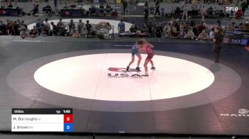 120 lbs Rnd Of 64 - Myles Burroughs, New Jersey vs Jet Brown, Missouri