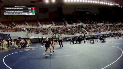 138-D2 Champ. Round 1 - Leyonna Sombrero, Page High School vs Everlynd Walberg, Dysart High School