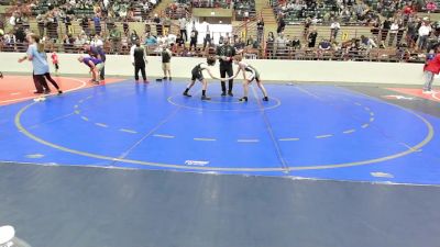 90 lbs Round Of 16 - Baird Pierce, Alpha Wrestling Club vs Cian Callahan, The Storm Wrestling Center