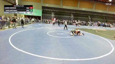 126 lbs Champ. Round 1 - Nate Mitchell, Del Oro vs James George, Pershing County