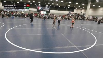 85 lbs Quarters - LUIS MARTINEZ Jr., Roundtree Wrestling Academy vs Jacob Judd, Jr., Aniciete Training Club