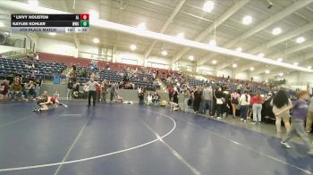 77 lbs 5th Place Match - Kaylee Kohler, Wasatch Wrestling Club vs Livvy Houston, Altamont Longhorns