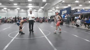 132 lbs Round 4 (10 Team) - Leo Saravia, Maryland Mallets vs Aidan Lee, Savage WA Black